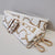 Suprene Bags Bag Accessories White Stirrup Pattern Bag Strap Collection