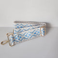 Suprene Bags Blue Bag Strap-Vintage Pattern Collection