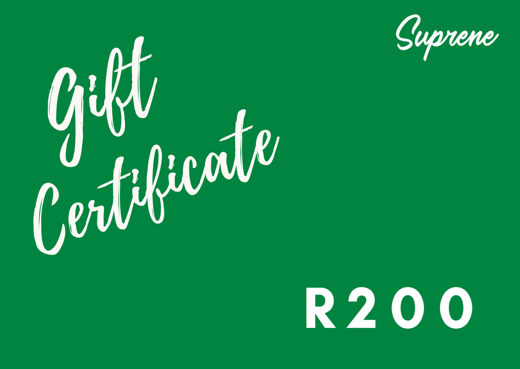 Suprene Bags Gift Card R 200,00 Suprene Gift Card