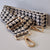 Suprene Bags Handbag & Wallet Accessories Beige Bag Strap - Houndstooth