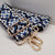 Suprene Bags Navy Bag Strap-Vintage Pattern Collection